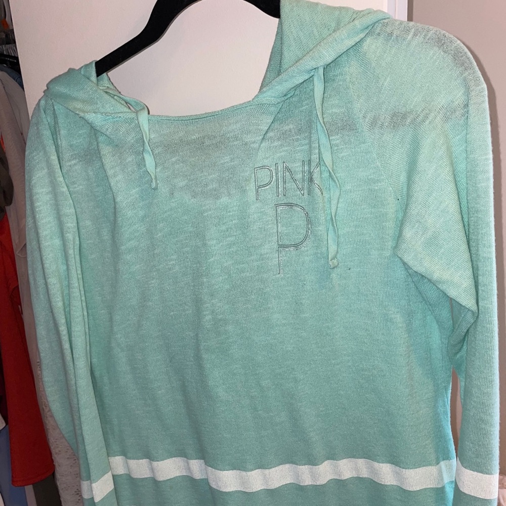 Mint Mesh PINK hoodie